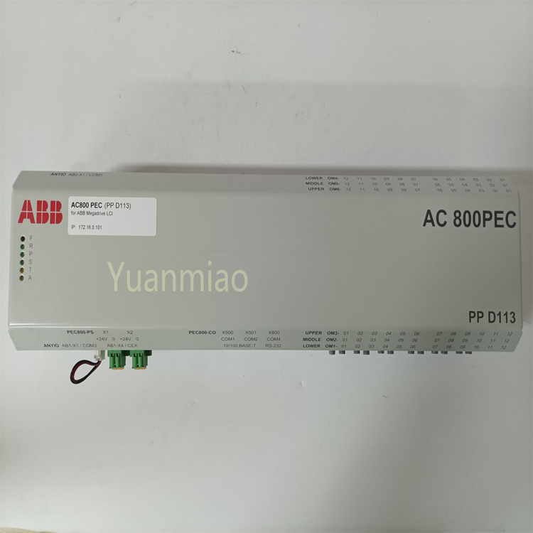 ABB PPD113B01-26-111001 AC800PEC Industr