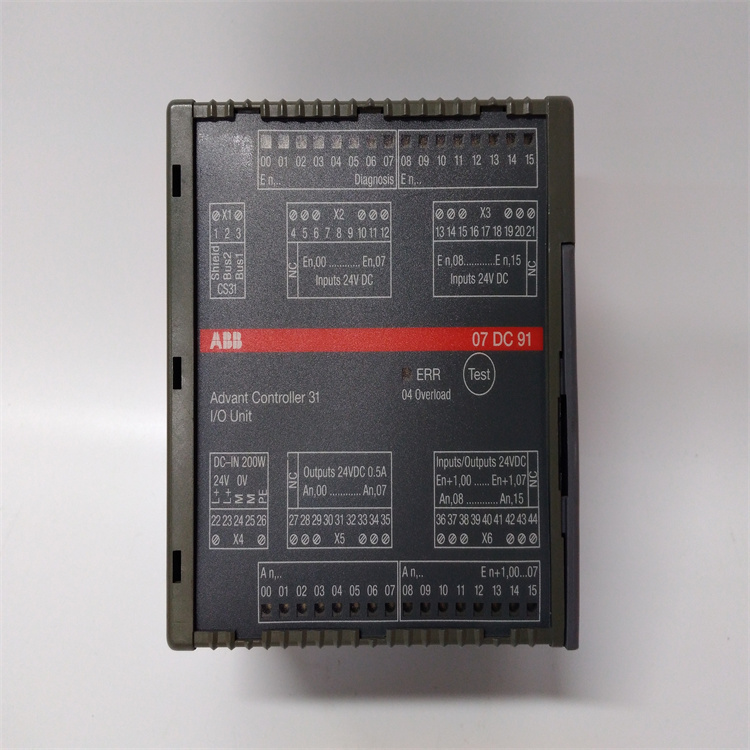 ABB 07AC91B Analog Input Unit