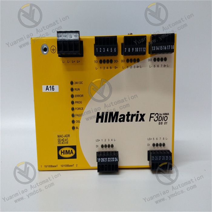 F3 DIO 8/8 01 | HIMA Safety-Related Cont