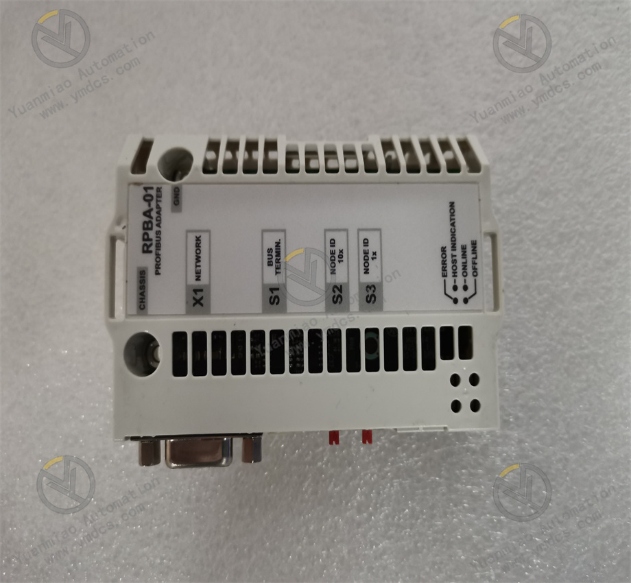 ABB NDBU-95C 64008366D Optical Fiber Con